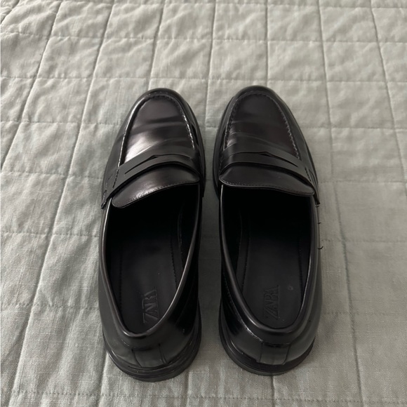 Chunky Loafers- Zara- Black- Size: US Mens 11/ EU Mens 44 - Picture 6 of 8